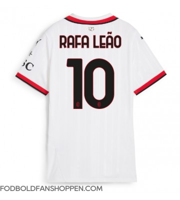 AC Milan Rafael Leao #10 Udebanetrøje Dame 2024-25 Kortærmet